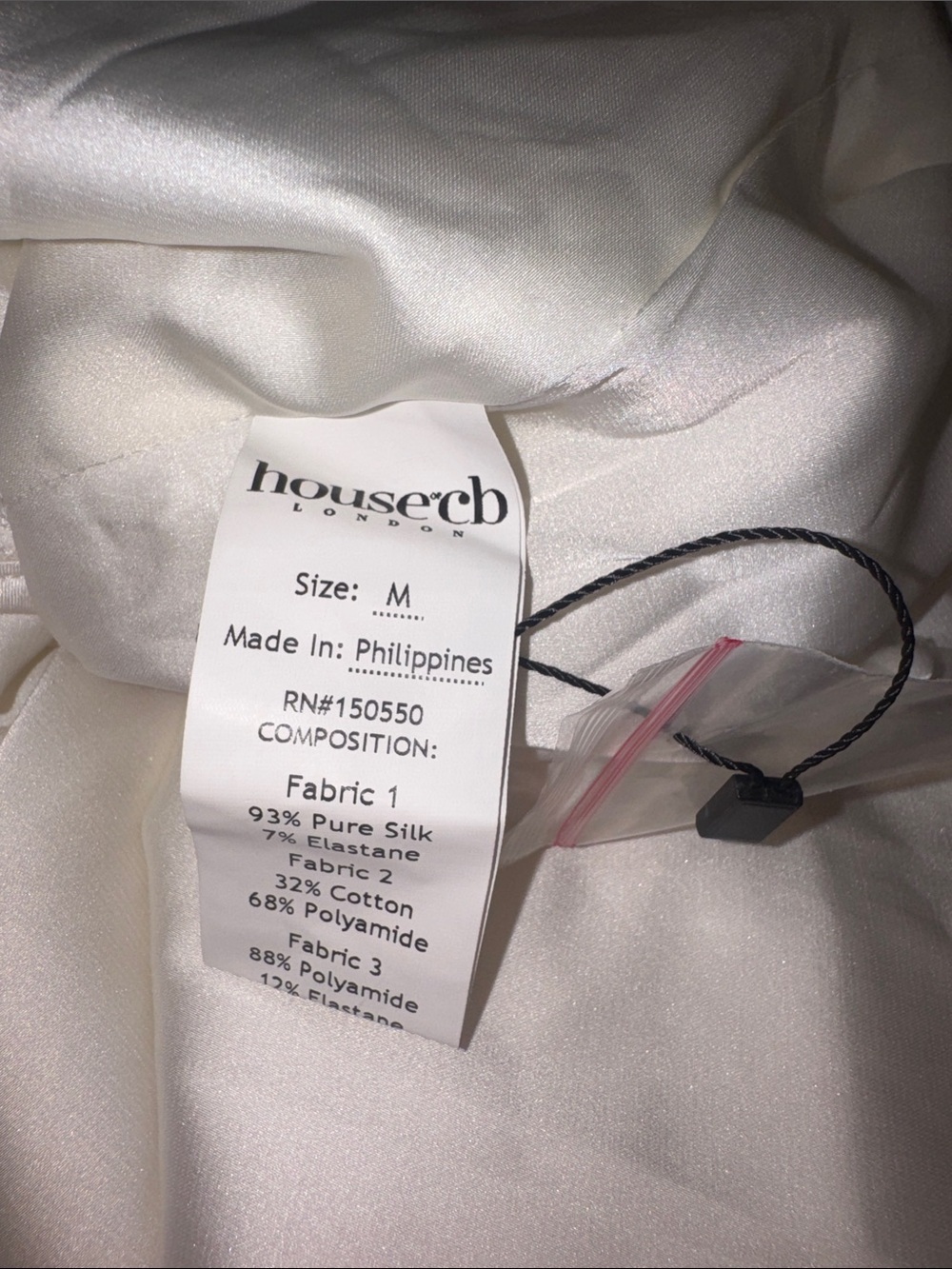 NWOT HOUSE OF CB ILLIANA Silk Blend Maxi Dress sz M - Picture 9 of 11